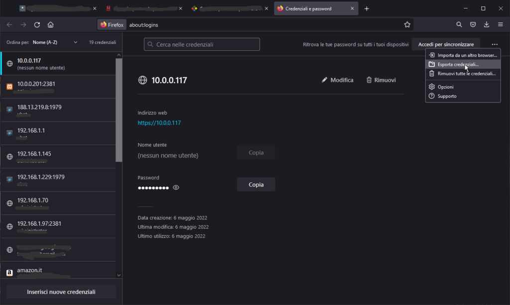firefox psw